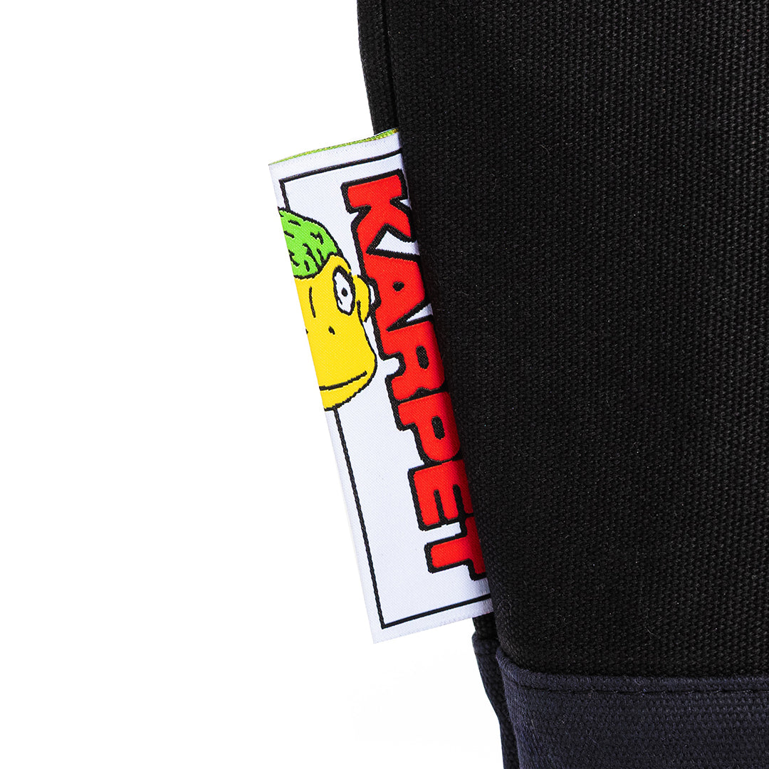 CARPET COMPANY(カーペット カンパニー)| C-STAR CANVAS TOTE BAG / BLACK | スノーボード・スケートボードのTACTICS JAPAN