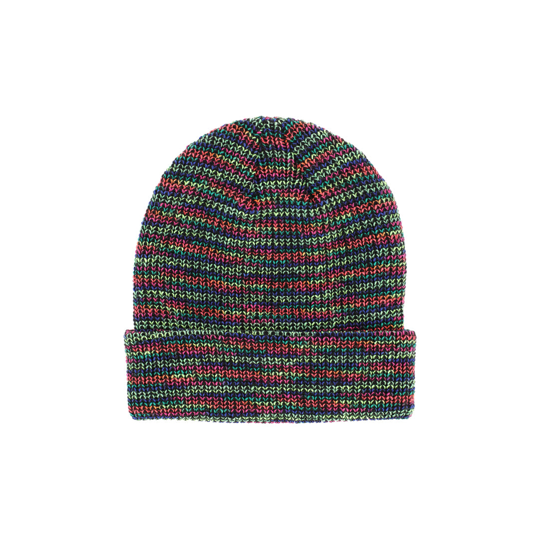 TACTICS(タクティクス)| TRADEMARK STRIPE BEANIE / RAINBOW FEEDER STRIPE | スノーボード・スケートボードのTACTICS JAPAN