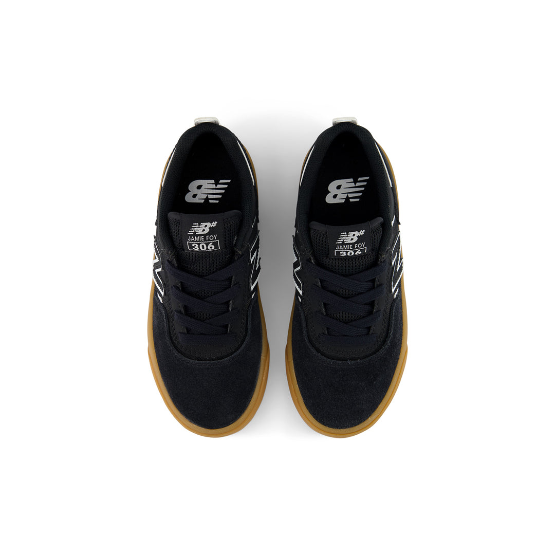 NEW BALANCE NUMERIC(ニューバランス ヌメリック)| 【KIDS】UYS30NBG JAMIE FOY / BLACK WITH NB 103 WHITE | スノーボード・スケートボードのTACTICS JAPAN