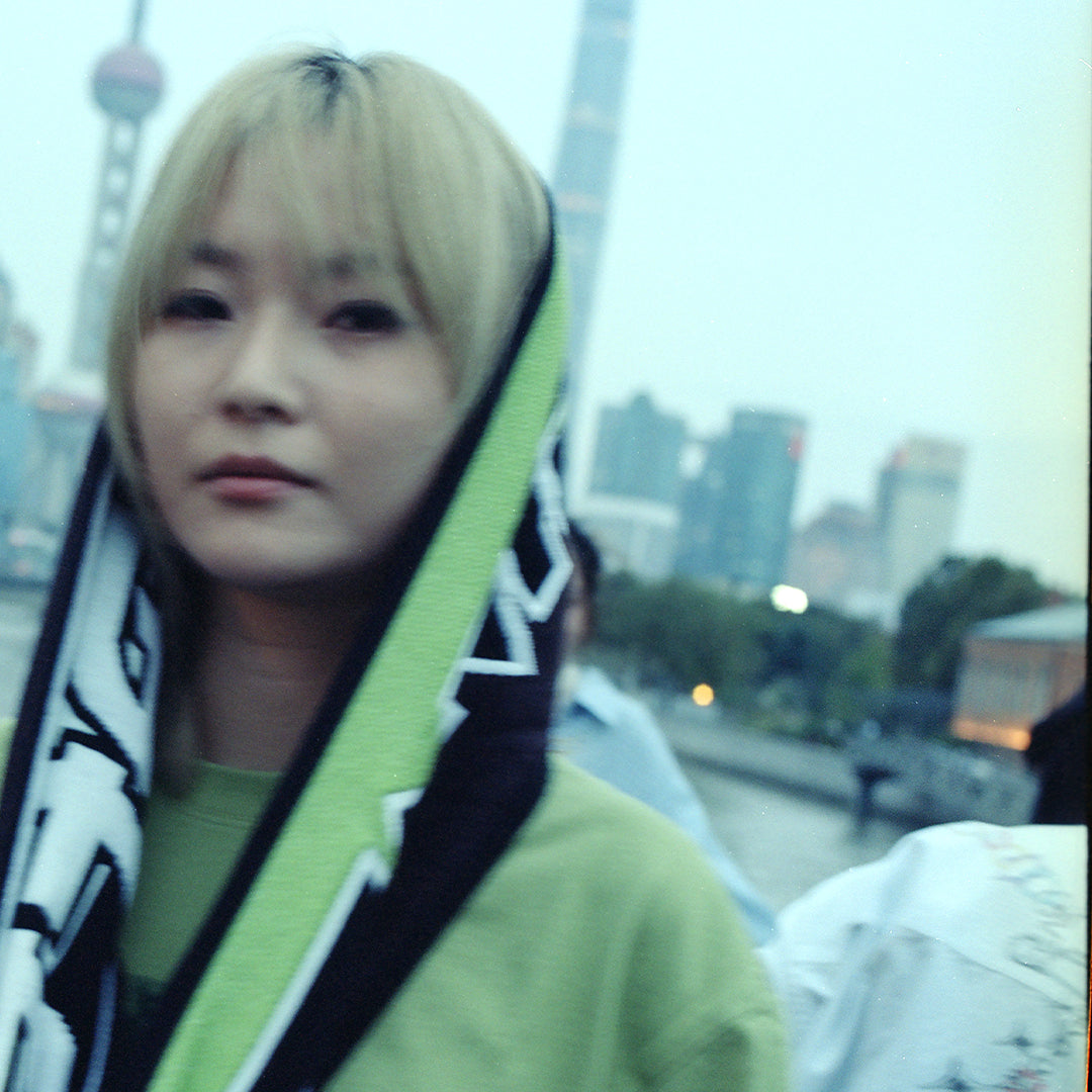 POLAR SKATE CO.(ポーラー スケート カンパニー)| SQUARES FOOTBALL SCARF / GREEN/BROWN | スノーボード・スケートボードのTACTICS JAPAN