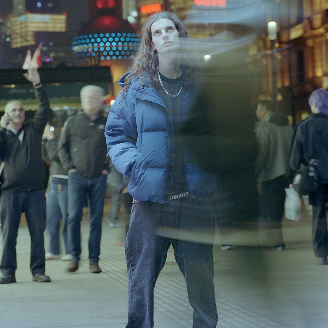 POLAR SKATE CO.(ポーラー スケート カンパニー)| SOFT PUFFER JACKET / THISTLE BLUE | スノーボード・スケートボードのTACTICS JAPAN