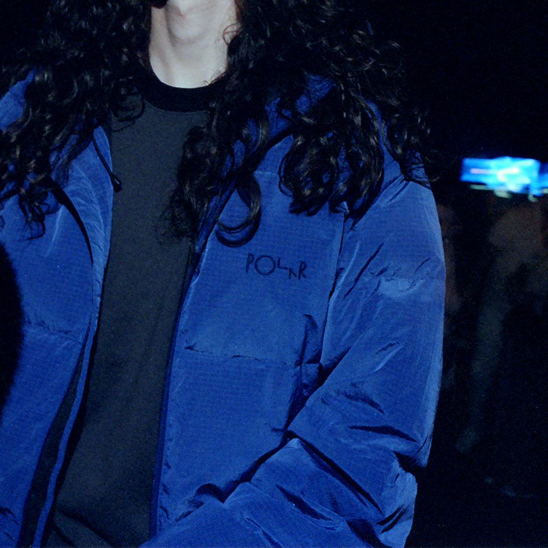 POLAR SKATE CO.(ポーラー スケート カンパニー)| SOFT PUFFER JACKET / THISTLE BLUE | スノーボード・スケートボードのTACTICS JAPAN
