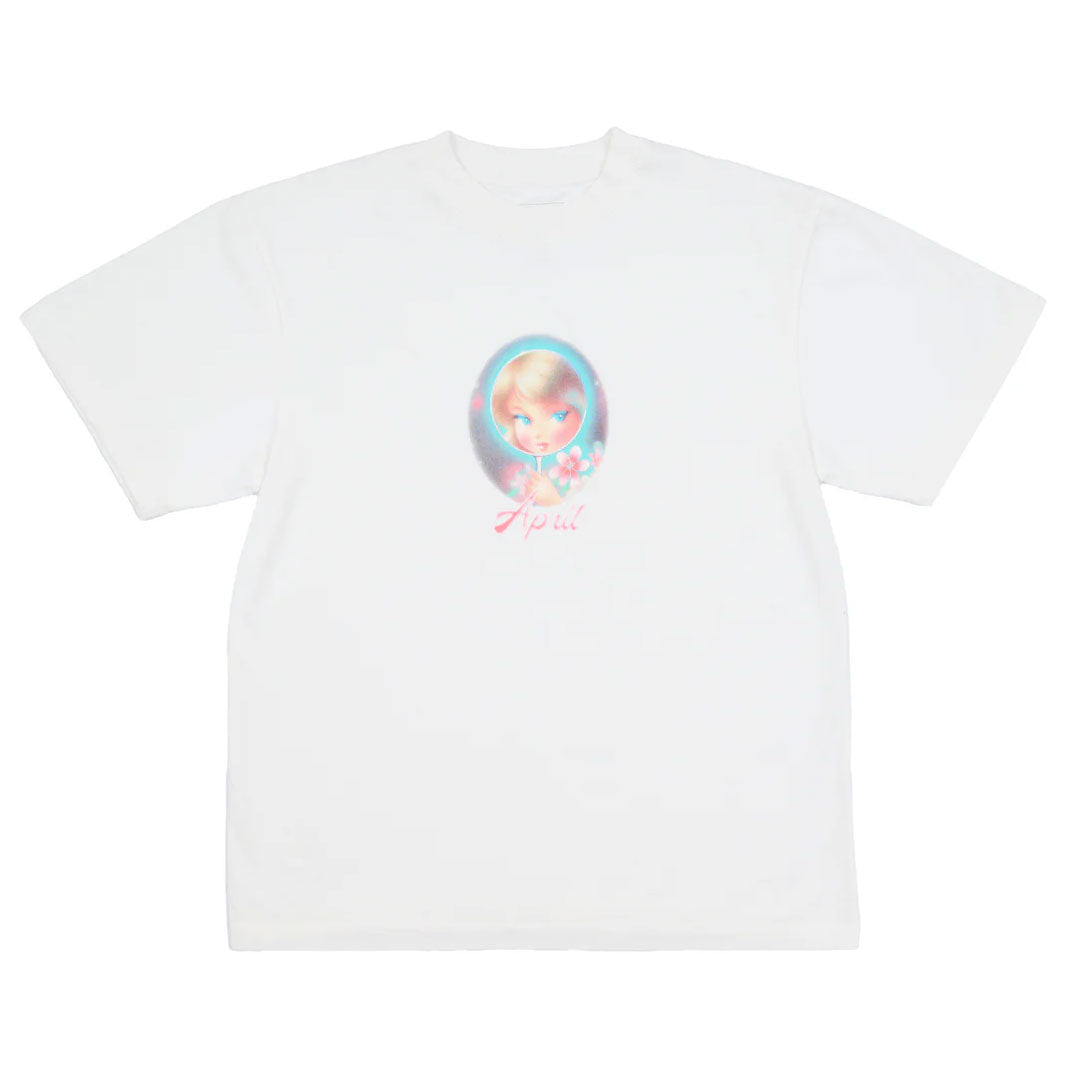 APRIL SKATEBOARDS(エイプリル スケートボード)| VANITY TEE / WHITE | スノーボード・スケートボードのTACTICS JAPAN