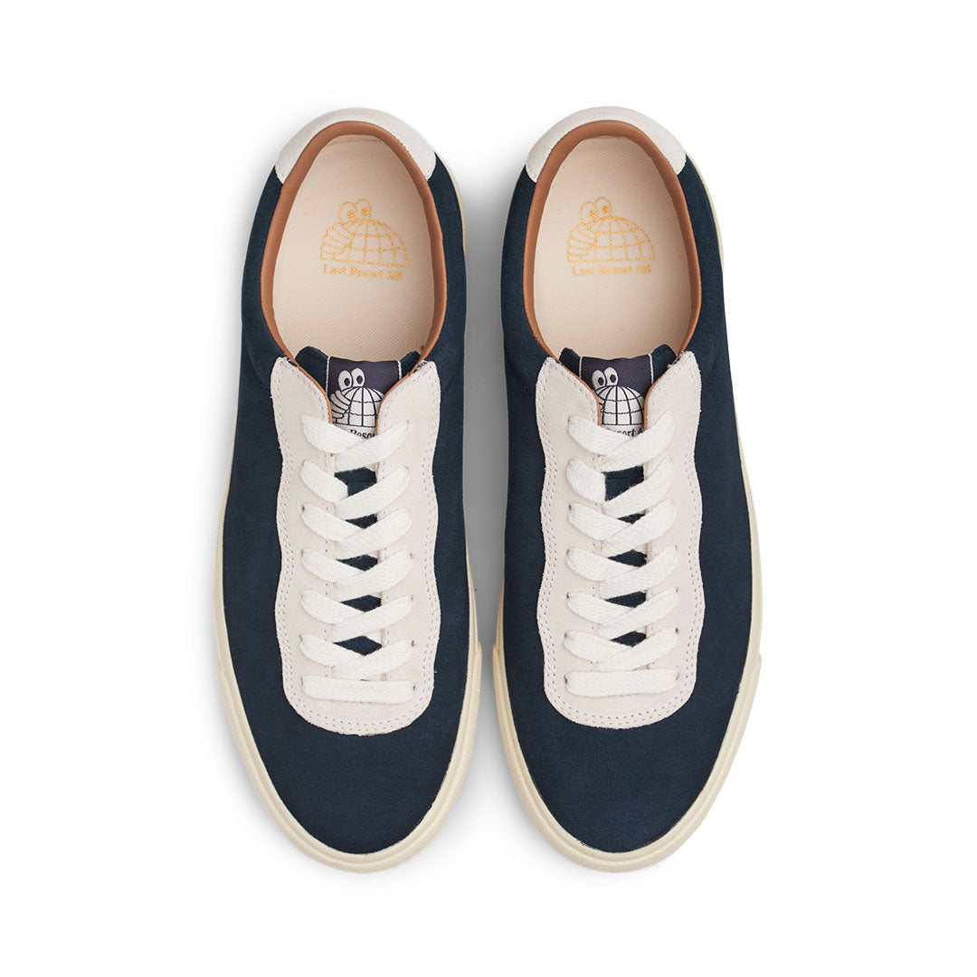 LAST RESORT AB(ラストリゾート エービー)| VM001 LO SUEDE / STEEL BLUE/OFF WHITE/WHITE | スノーボード・スケートボードのTACTICS JAPAN