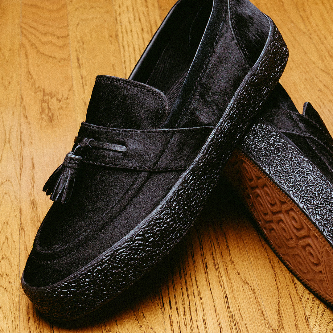 LAST RESORT AB(ラスト リゾート エービー)| VM005 LOAFER / PONY HAIR LEATHER BLACK/BLACK | スノーボード・スケートボードのTACTICS JAPAN