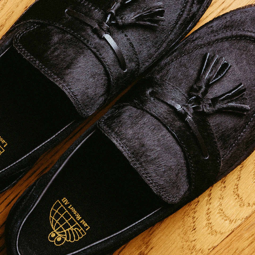 LAST RESORT AB(ラスト リゾート エービー)| VM005 LOAFER / PONY HAIR LEATHER BLACK/BLACK | スノーボード・スケートボードのTACTICS JAPAN