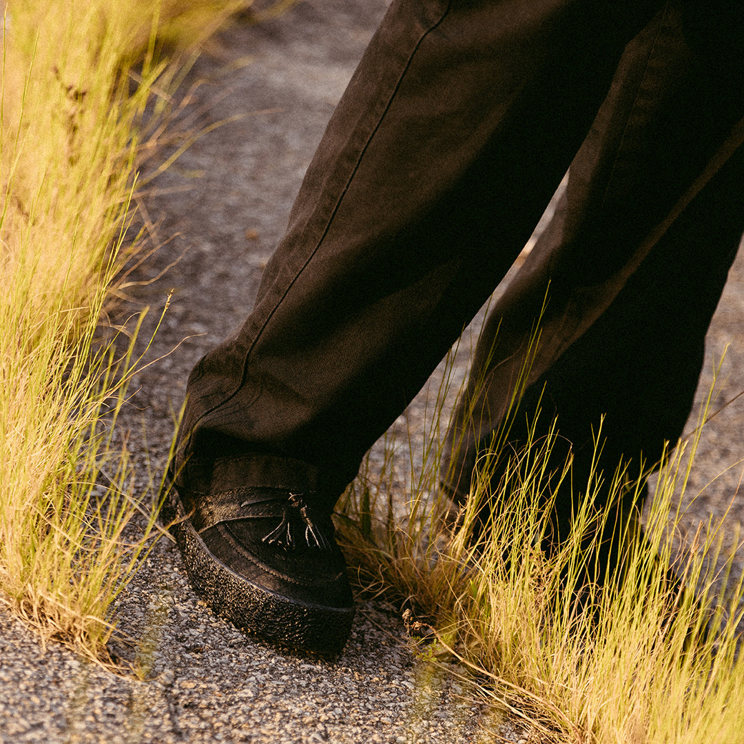 LAST RESORT AB(ラスト リゾート エービー)| VM005 LOAFER / PONY HAIR LEATHER BLACK/BLACK | スノーボード・スケートボードのTACTICS JAPAN