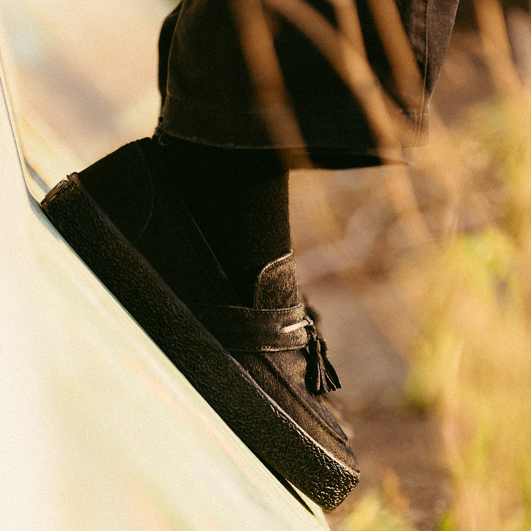 LAST RESORT AB(ラスト リゾート エービー)| VM005 LOAFER / PONY HAIR LEATHER BLACK/BLACK | スノーボード・スケートボードのTACTICS JAPAN