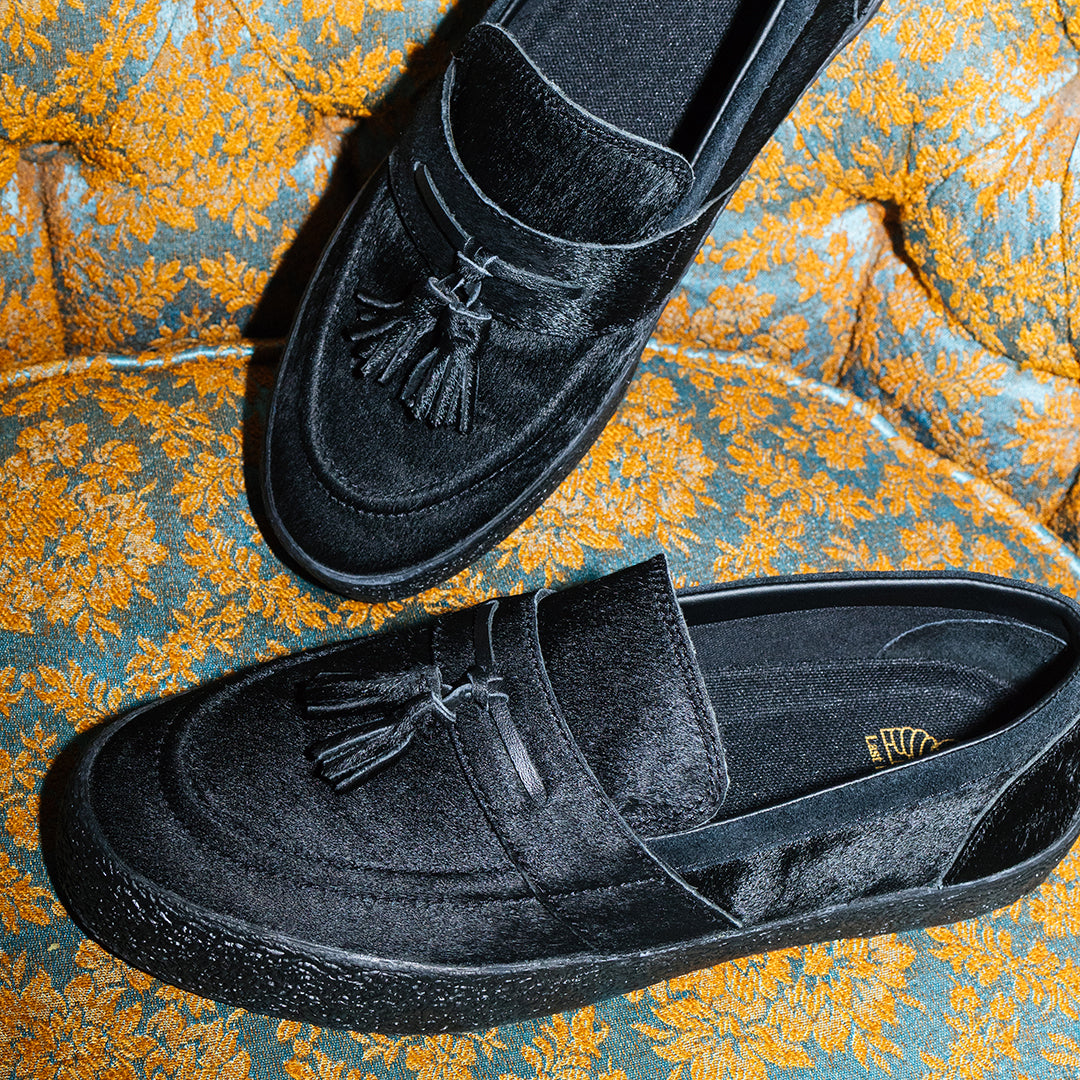 LAST RESORT AB(ラスト リゾート エービー)| VM005 LOAFER / PONY HAIR LEATHER BLACK/BLACK | スノーボード・スケートボードのTACTICS JAPAN