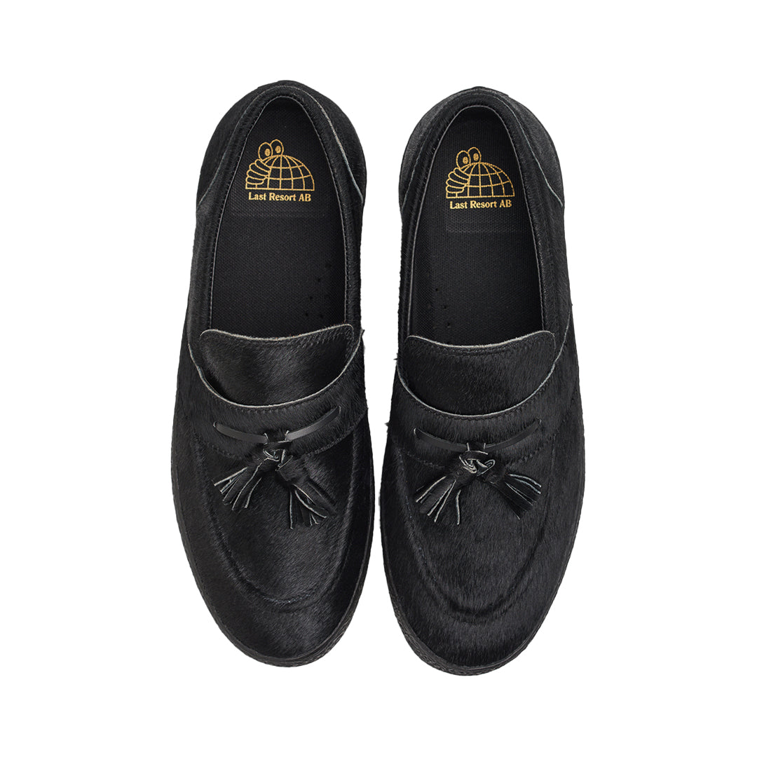 LAST RESORT AB(ラスト リゾート エービー)| VM005 LOAFER / PONY HAIR LEATHER BLACK/BLACK | スノーボード・スケートボードのTACTICS JAPAN