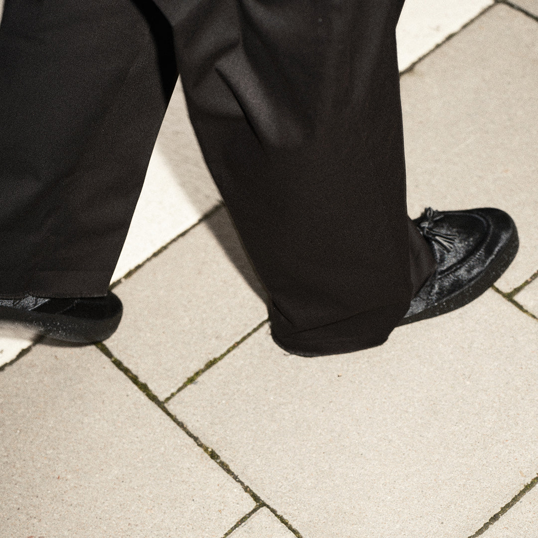 LAST RESORT AB(ラスト リゾート エービー)| VM005 LOAFER / PONY HAIR LEATHER BLACK/BLACK | スノーボード・スケートボードのTACTICS JAPAN