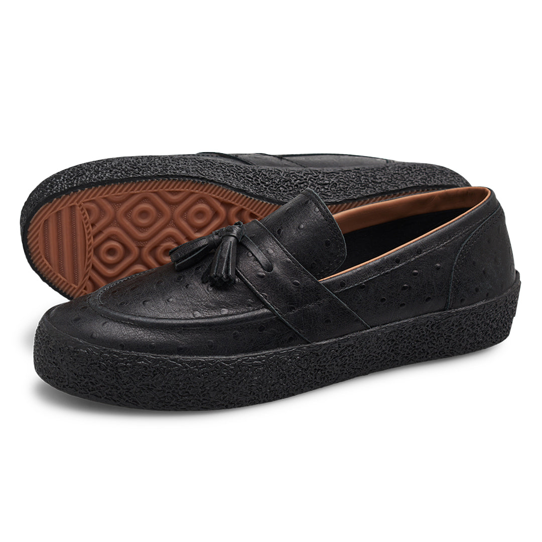 LAST RESORT AB(ラストリゾート エービー)| VM005 LOFER LEATHER / OSTRITCH BLACK/BLACK | スノーボード・スケートボードのTACTICS JAPAN