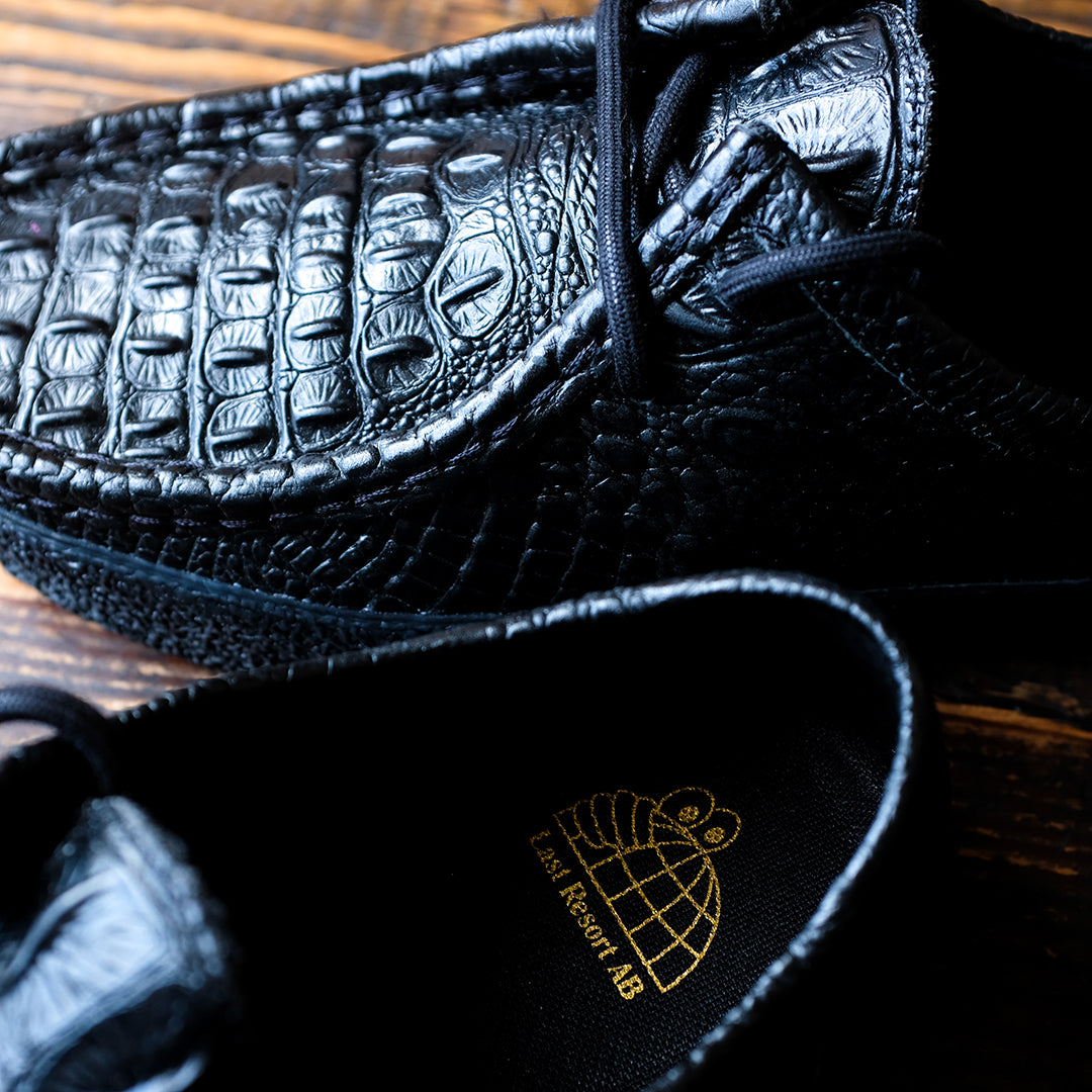 LAST RESORT AB(ラスト リゾート AB)| VM006 LO MOC / BLACK CROC/BLACK | スノーボード・スケートボードのTACTICS JAPAN