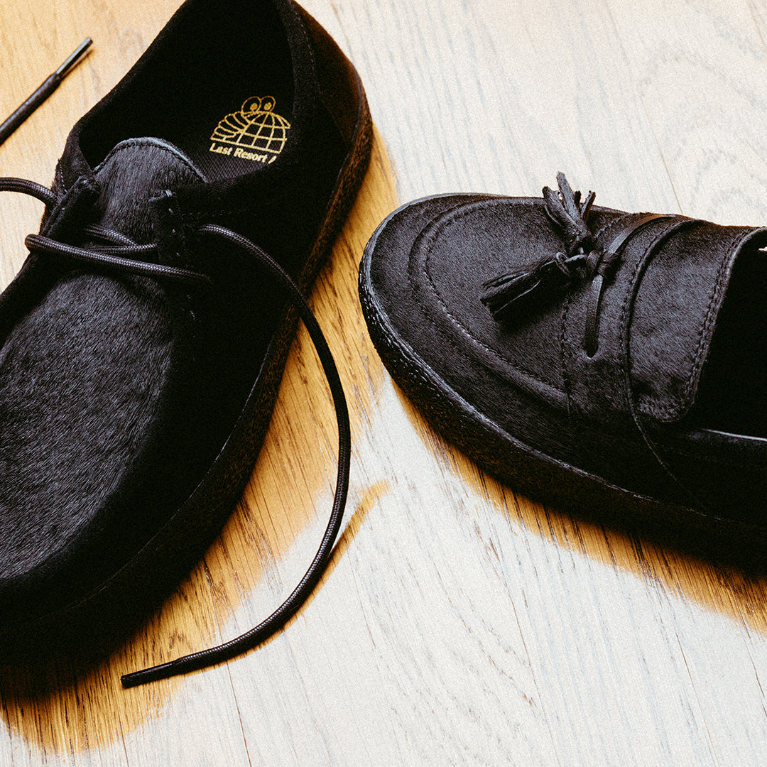 LAST RESORT AB(ラスト リゾート エービー)| VM006 MOC / PONY HAIR LEATHER BLACK/BLACK | スノーボード・スケートボードのTACTICS JAPAN