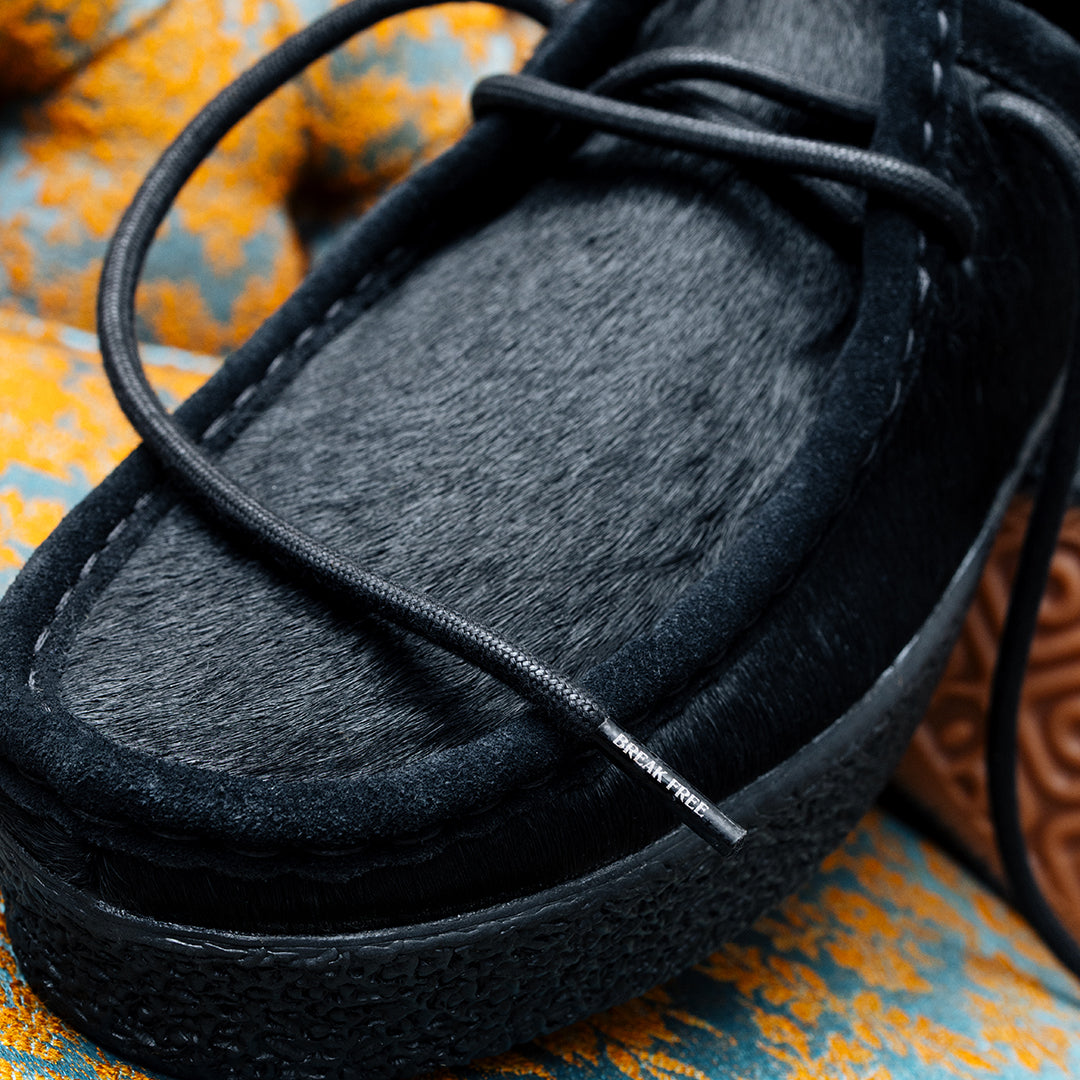 LAST RESORT AB(ラスト リゾート エービー)| VM006 MOC / PONY HAIR LEATHER BLACK/BLACK | スノーボード・スケートボードのTACTICS JAPAN