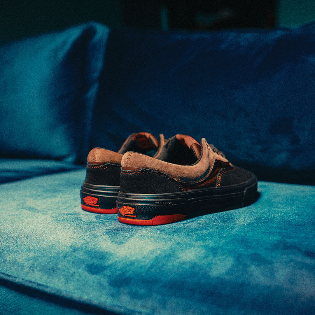 VANS(ヴァンズ)| SKATE ERA WAFFLECUP / BLACK/BROWN | スノーボード・スケートボードのTACTICS JAPAN