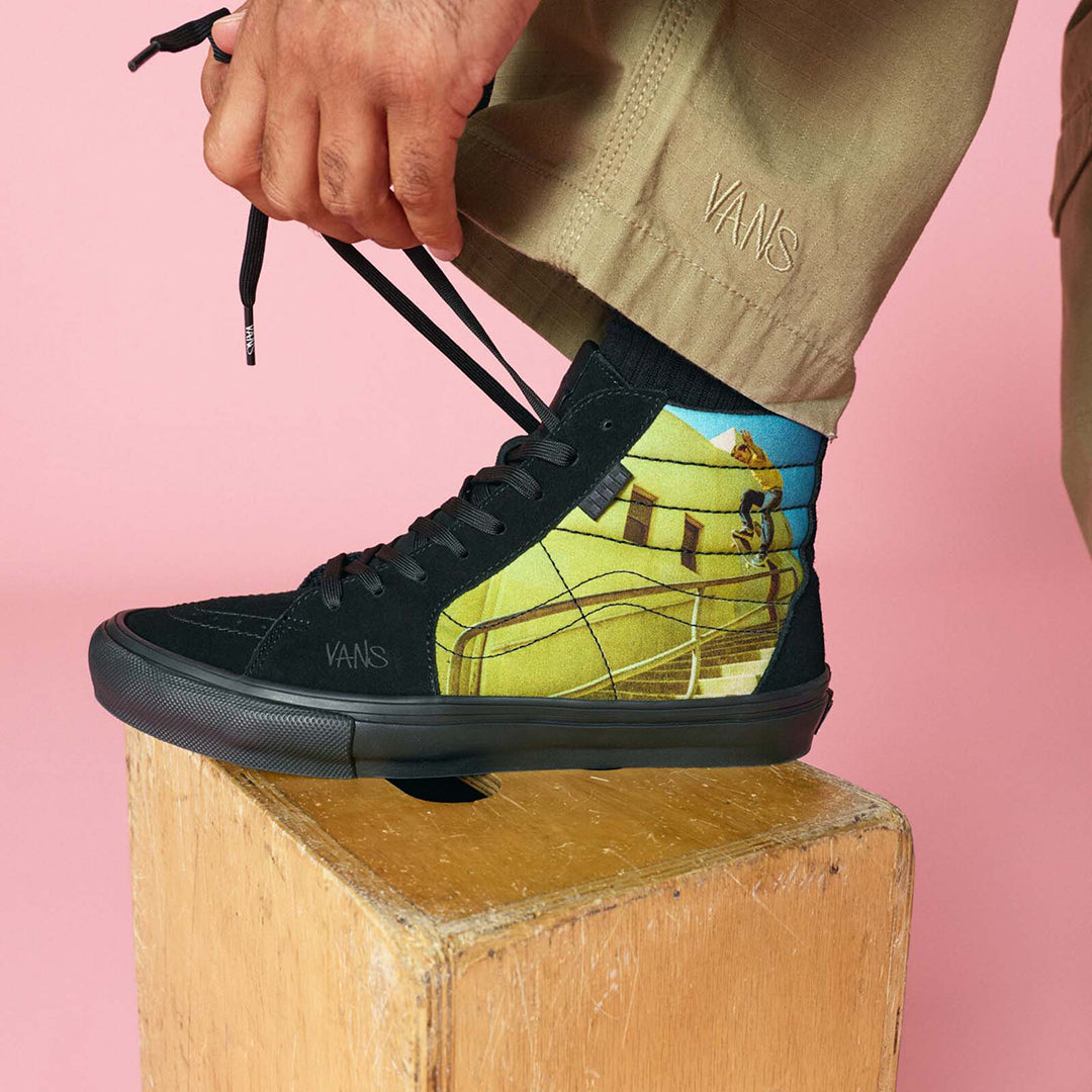 SKATE SK8-HI ATIBA / BLACK/NAVY