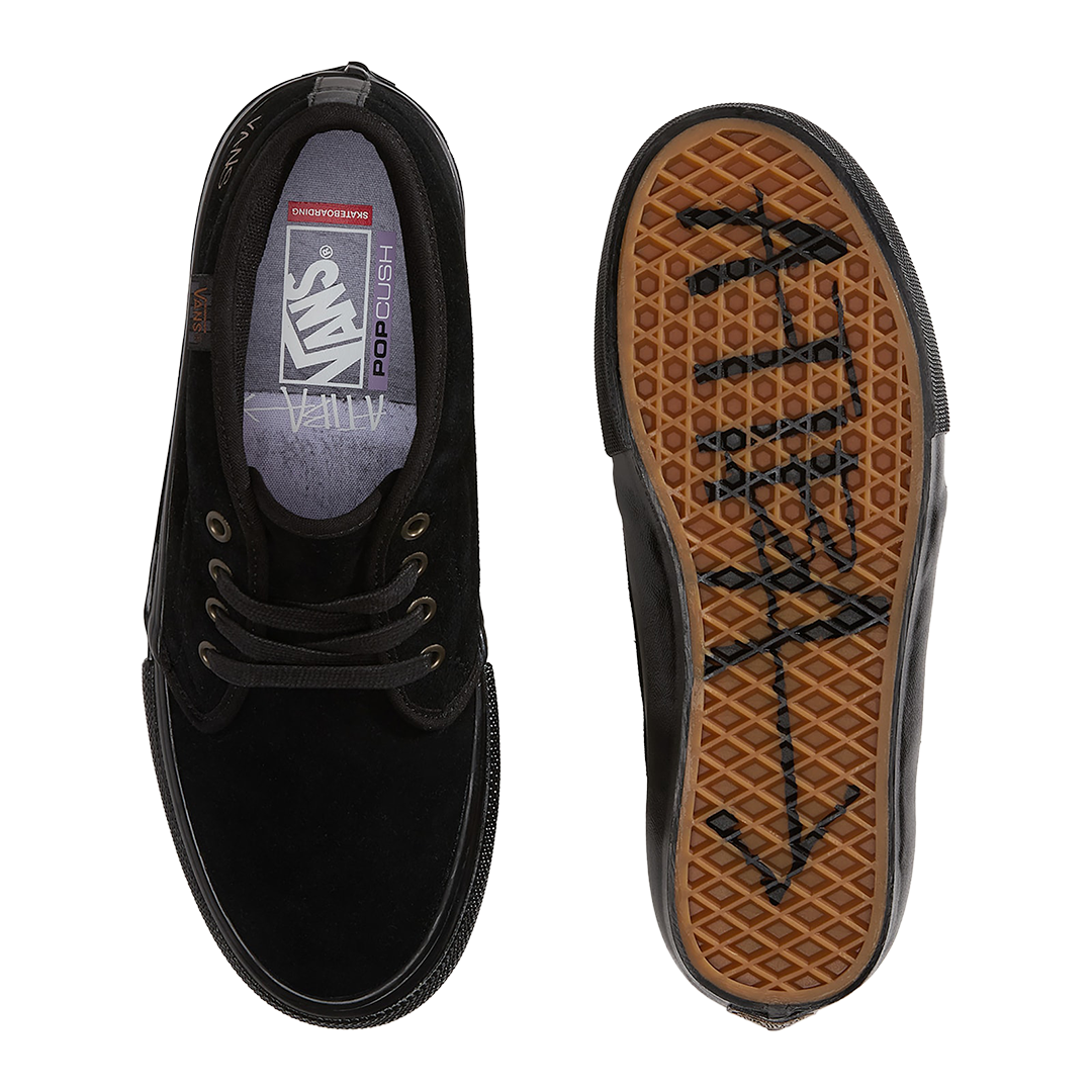 SKATE CHUKKA / BLACK/BLACK