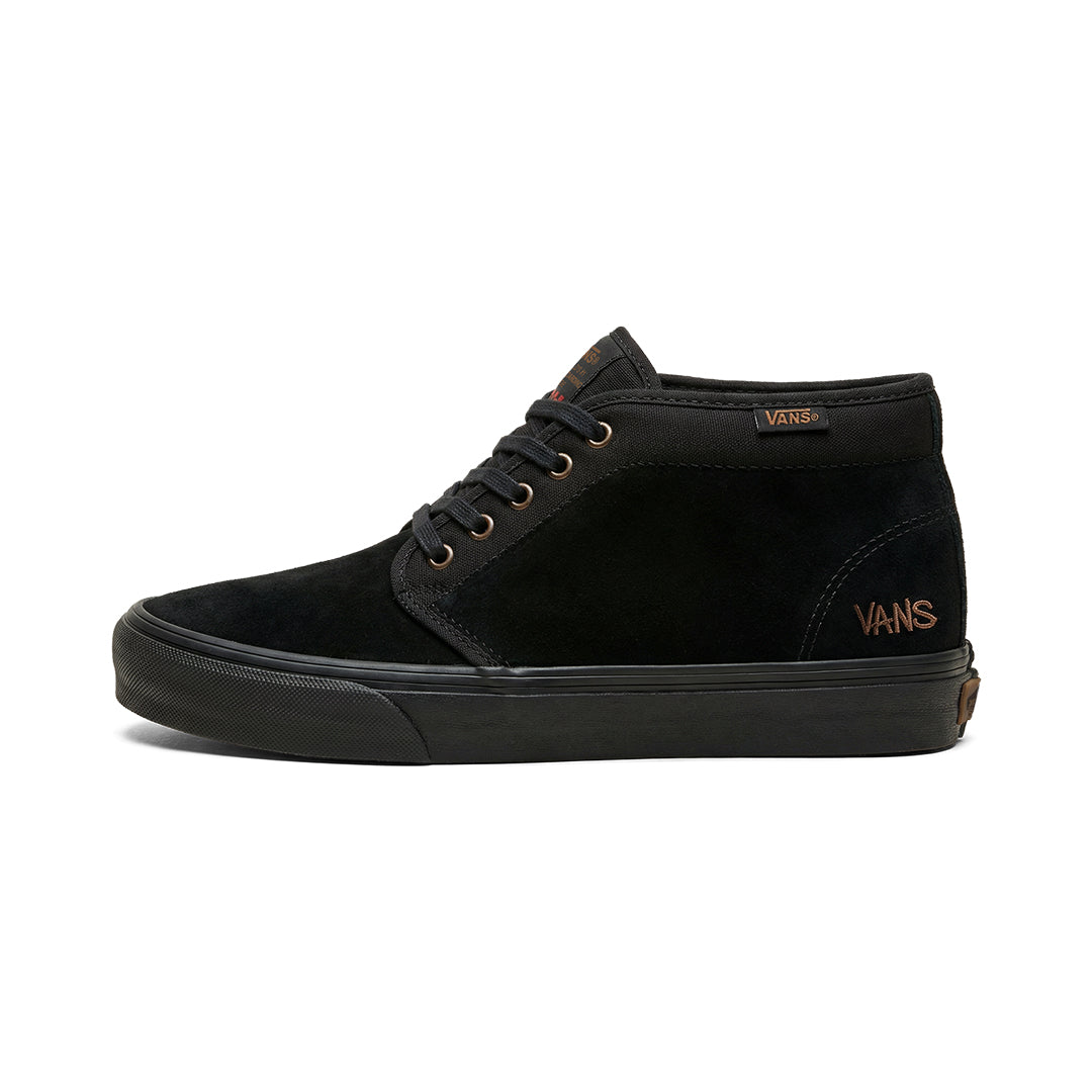 VANS(ヴァンズ)| SKATE CHUKKA / BLACK/BLACK | スノーボード・スケートボードのTACTICS JAPAN