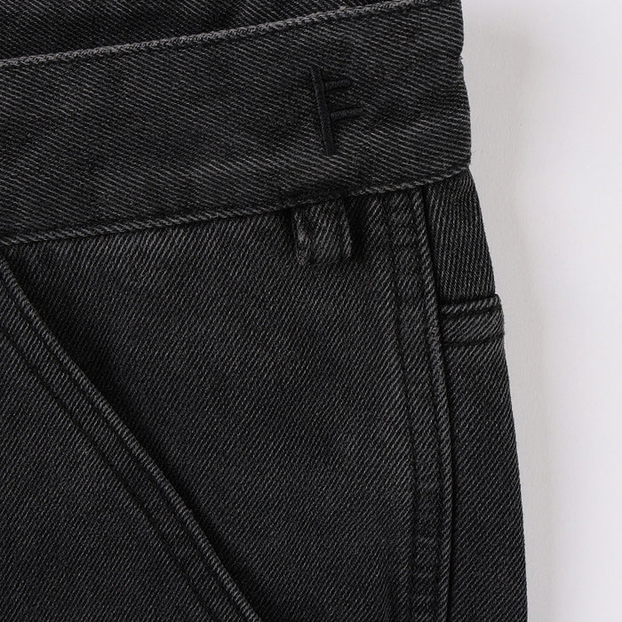 FORMER(フォーマー)| VT DISTEND DENIM CARPENTER PANT / WASHED BLACK | スノーボード・スケートボードのTACTICS JAPAN