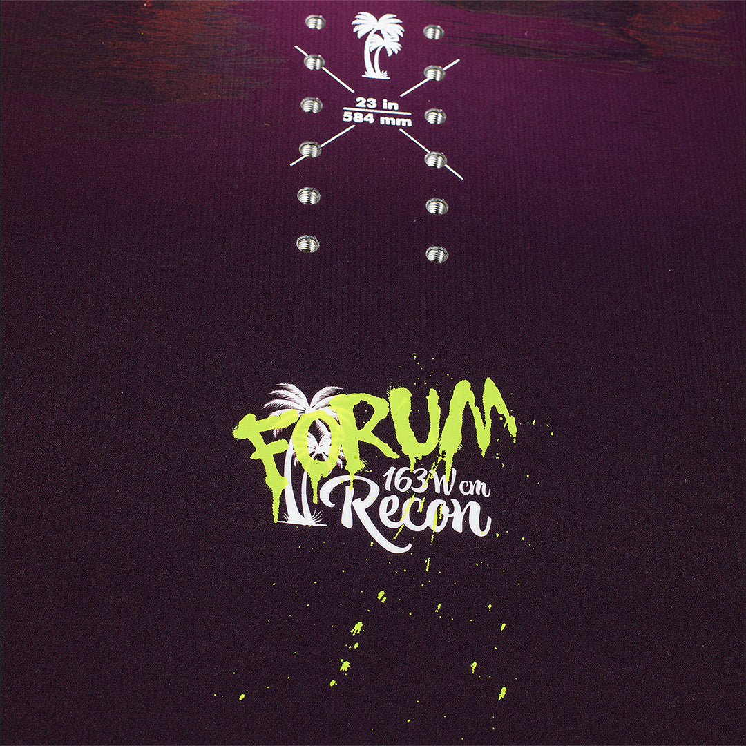 FORUM SNOWBOARDS(フォーラム スノーボード) | FORUM RECON FREERIDE 163W SNOWBOARD 2027 | スノーボード・スケートボードのTACTICS JAPAN