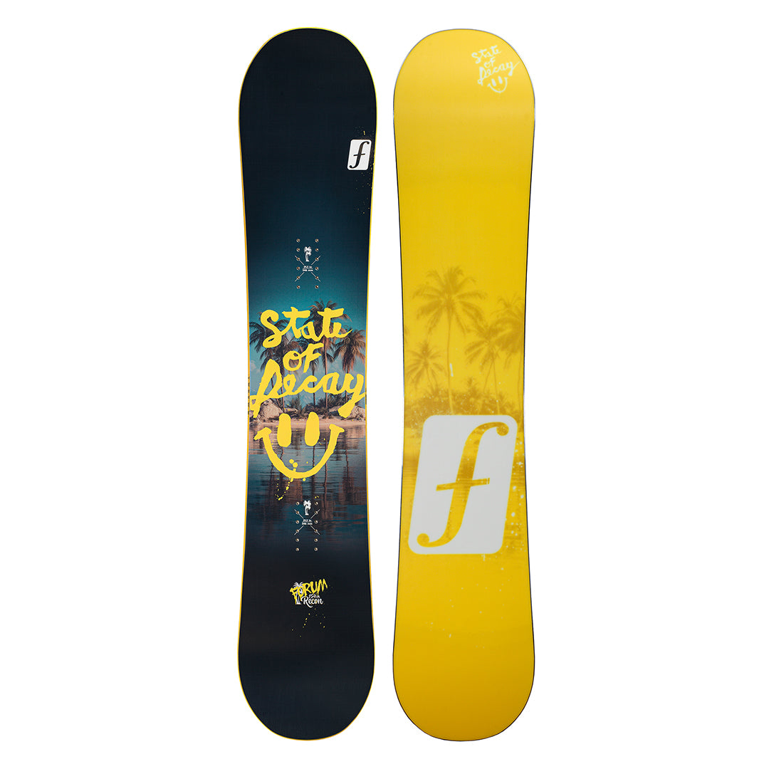 FORUM SNOWBOARDS(フォーラム スノーボード) | FORUM RECON FREERIDE 154 SNOWBOARD 2027 | スノーボード・スケートボードのTACTICS JAPAN