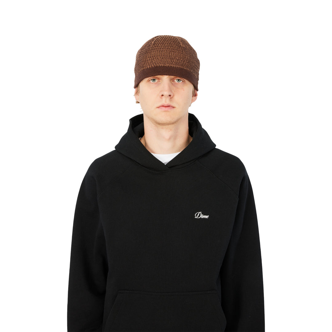 DIME MTL(ダイム モントリオール)| WAVE KNIT SKULLY / BROWN | スケートボード・スノーボードのTACTICS JAPAN