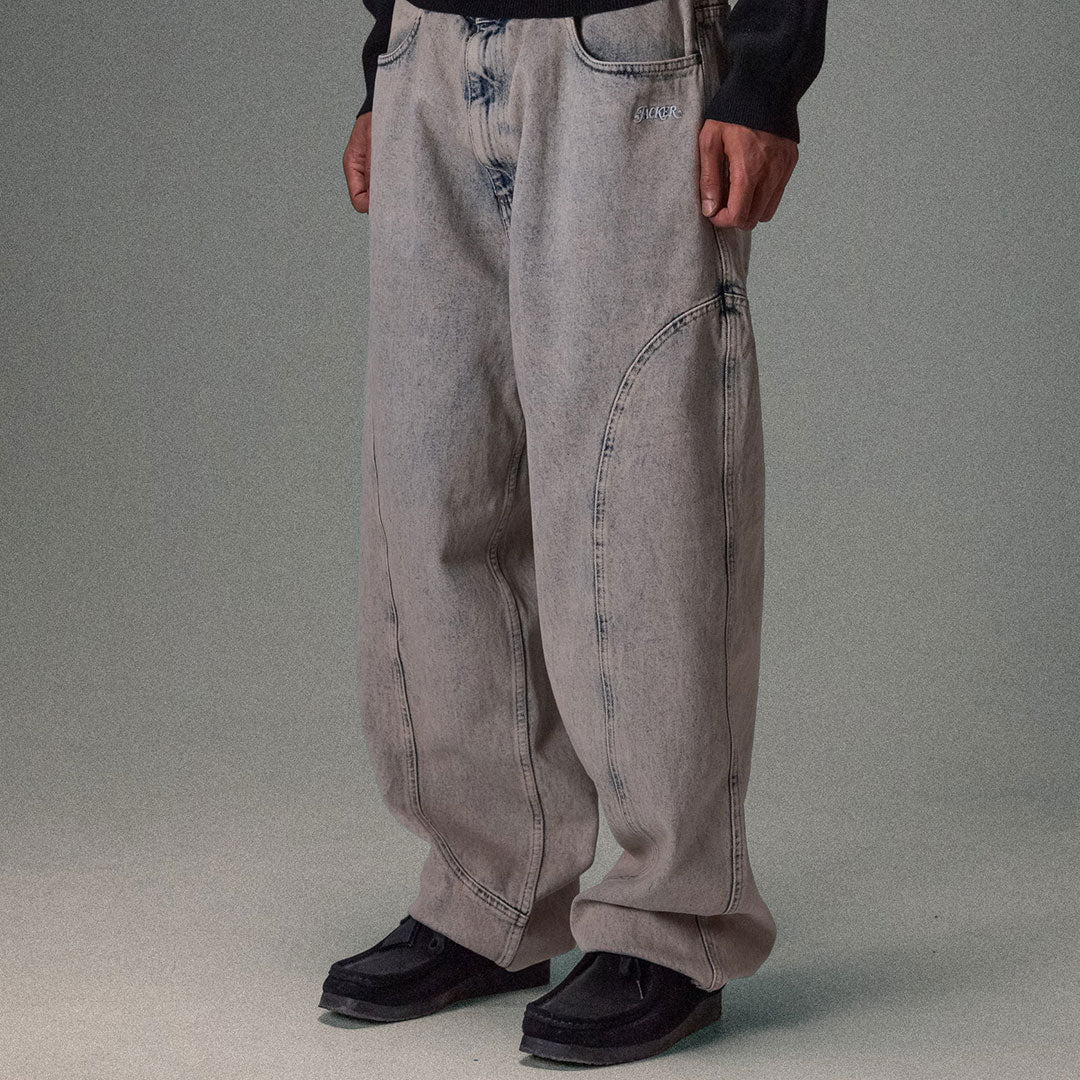 JACKER(ジャッカー)| WAVES BAGGY PANT / GREY | スノーボード・スケートボードのTACTICS JAPAN