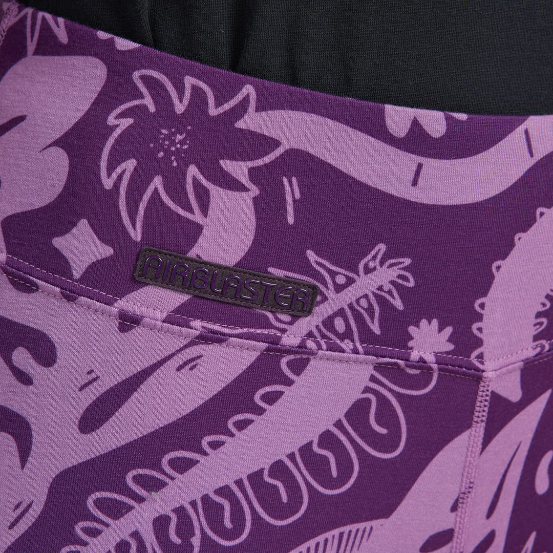 AIRBLASTER(エアブラスター)| WOMENS BASE LAYER BOTTOM 2026 / BLACKBERY EARTH LIFE | スノーボード・スケートボードのTACTICS JAPAN