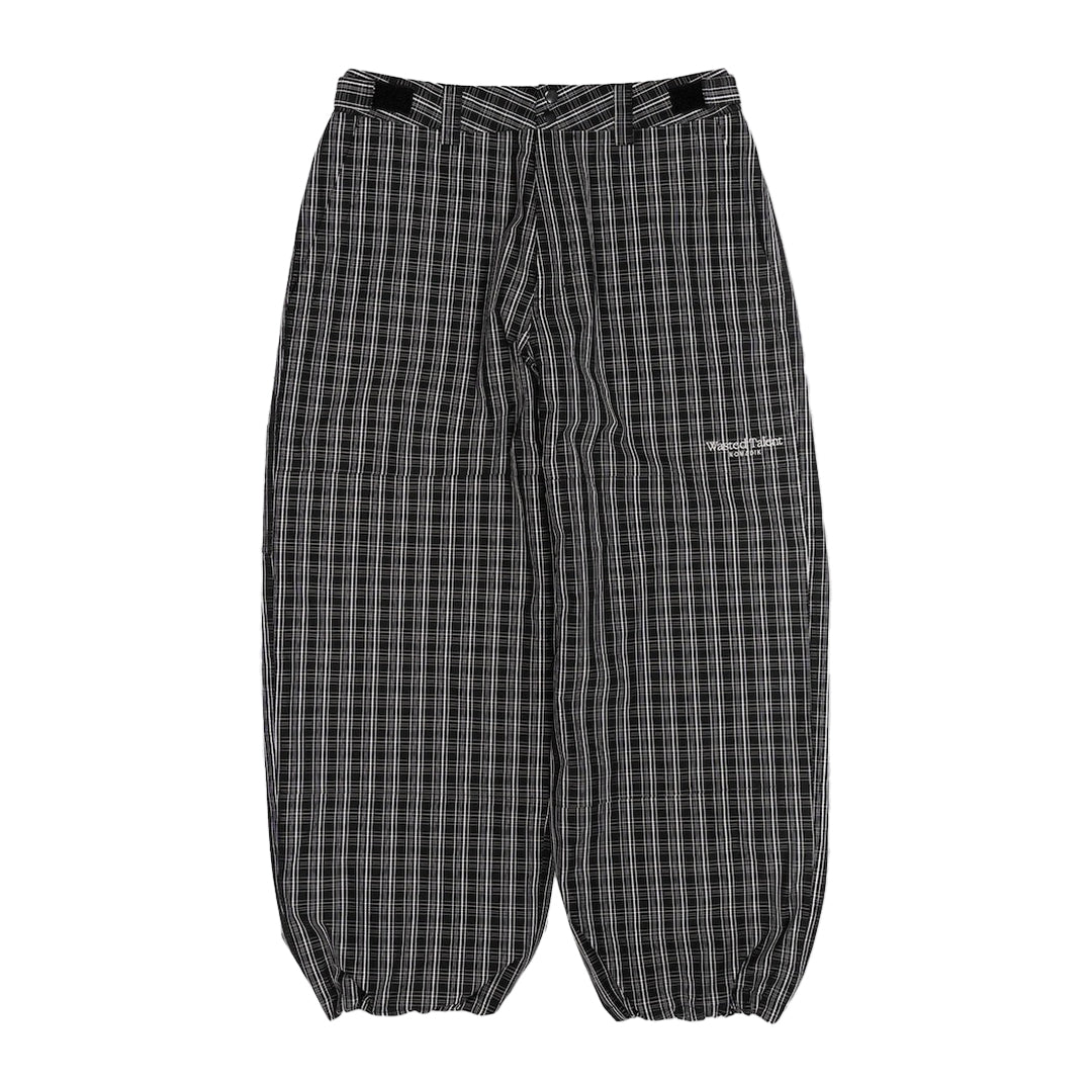 NOMADIK(ノマディック)| NOMADIK X WASTED TALENT OUTERWEAR PANTS / GREY CHECK | スケートボード・スノーボードのTACTICS JAPAN