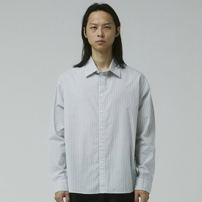FORMER(フォーマー)| VIVIAN WEEPING LS SHIRT / WHITE | スノーボード・スケートボードのTACTICS JAPAN