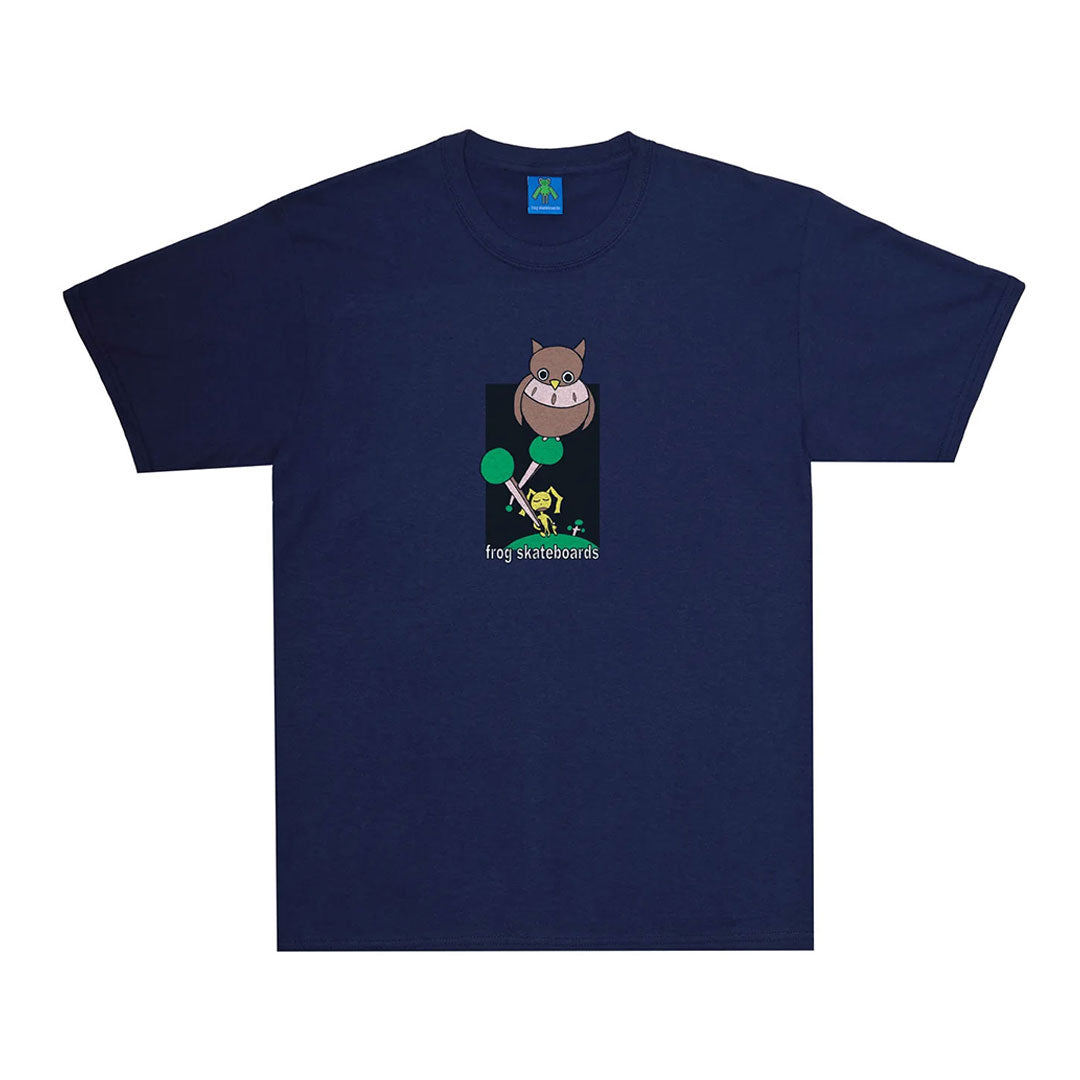 FROG SKATEBOARDS(フロッグ スケートボード)| WISE ONE T-SHIRT / NAVY | スノーボード・スケートボードのTACTICS JAPAN