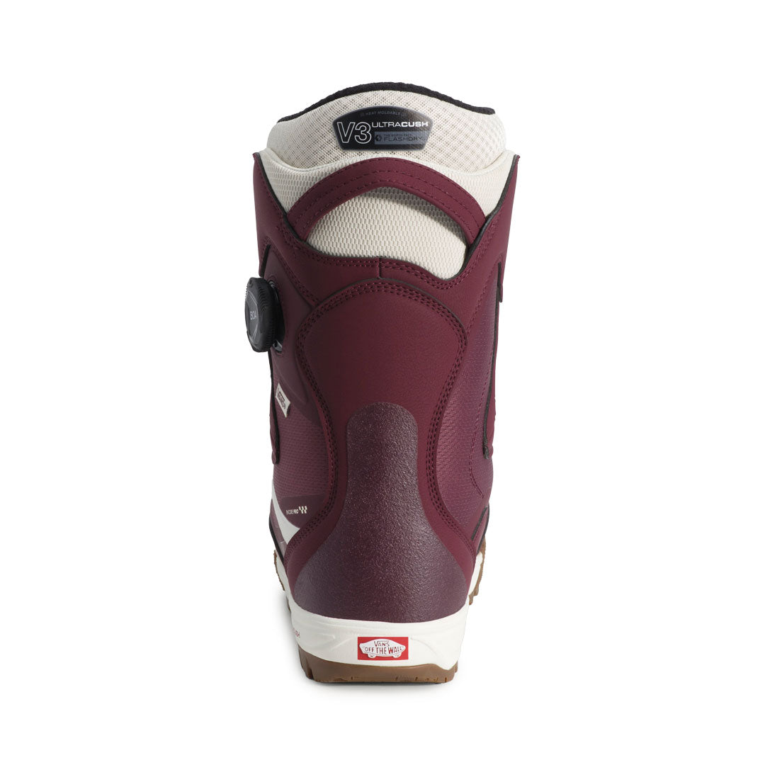 VANS SNOW(ヴァンズ スノー)| WOMENS ENCORE PRO 2.0 SNOWBOARD BOOT 2027 / PORT ROYALE RED | スノーボード・スケートボードのTACTICS JAPAN
