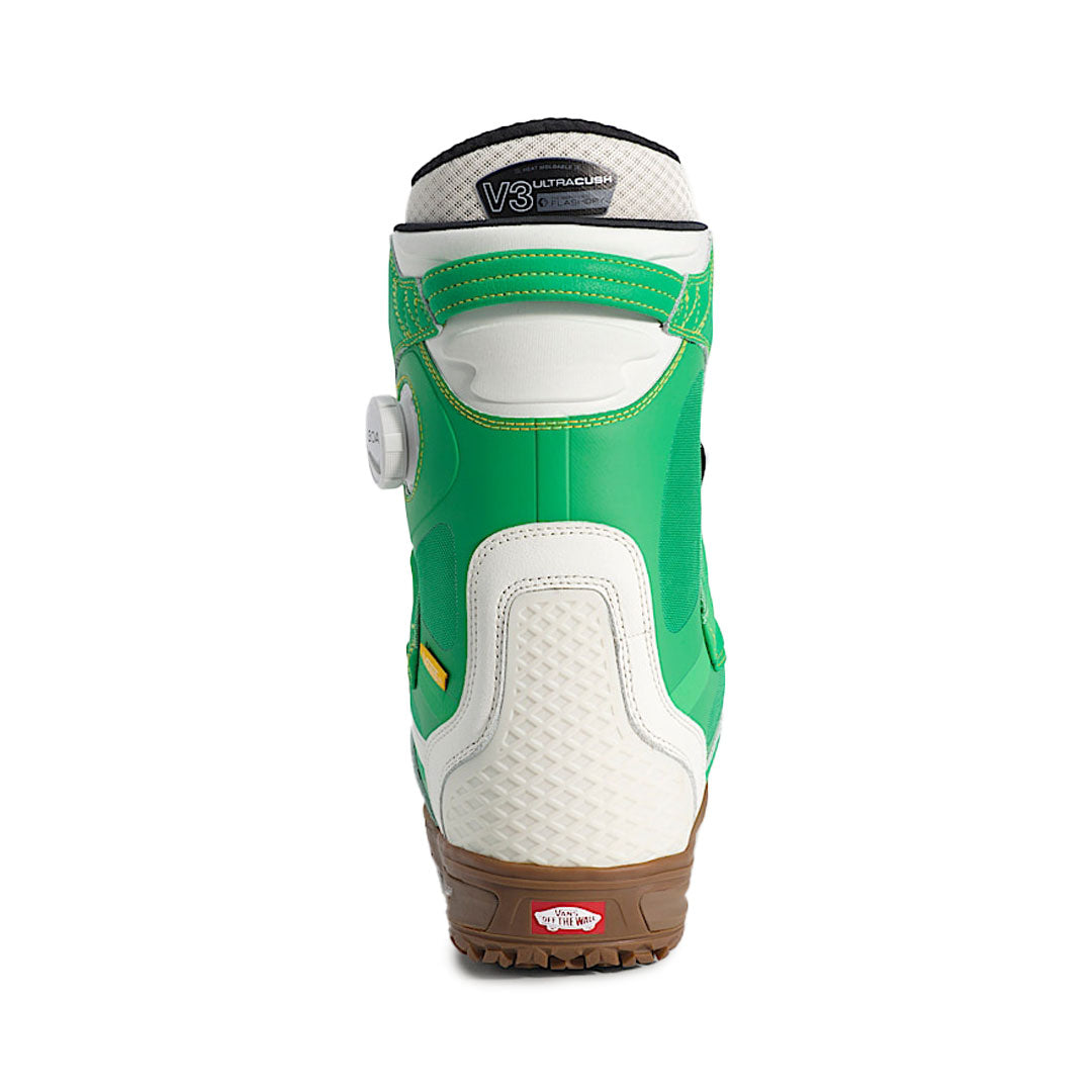 VANS SNOW(ヴァンズ スノー)| WOMENS PROGRESS SNOWBOARD BOOT 2027 / MIA BROOKES GREEN/YELLOW | スノーボード・スケートボードのTACTICS JAPAN