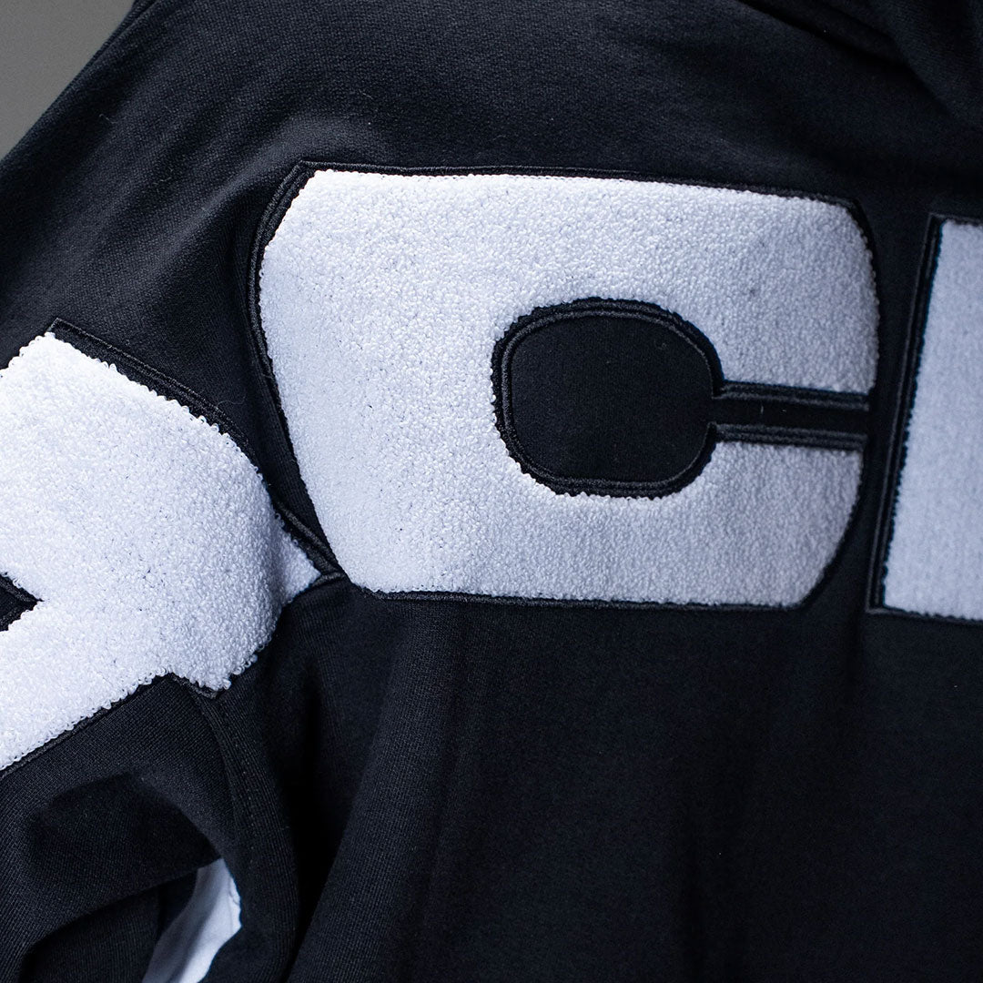 JACKER(ジャッカー)| YETORIUS HOODIE / BLACK | スノーボード・スケートボードのTACTICS JAPAN