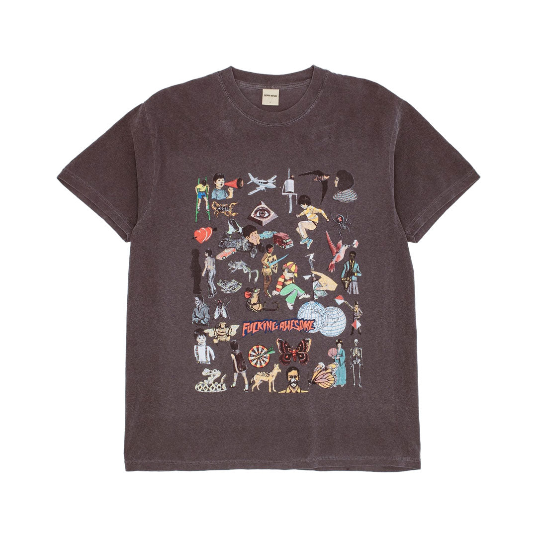 FUCKING AWESOME(ファッキン オーサム)| YES THIS IS MY PREFERRED REALITY (YA DUMB BITCH) TEE / PEPPER | スノーボード・スケートボードのTACTICS JAPAN