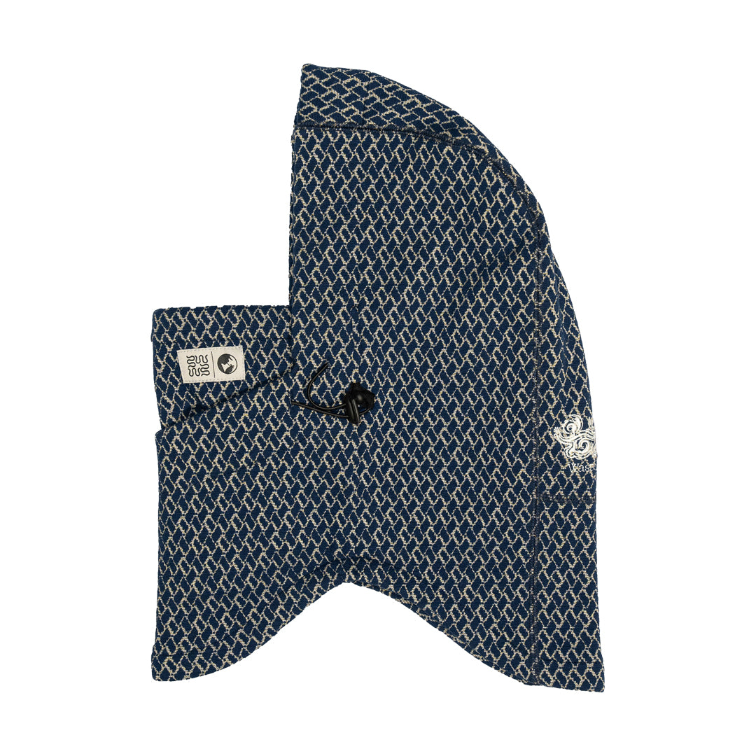 NOMADIK(ノマディック)| 777 JACQUARD HOODWARMER 2026 / BLUE/BEIGE | スノーボード・スケートボードのTACTICS JAPAN