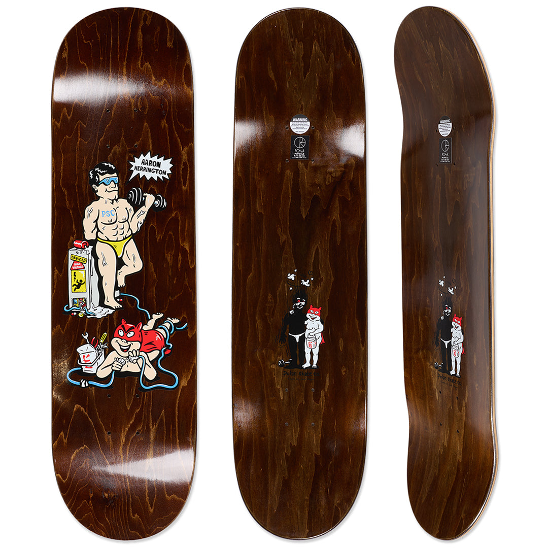 AARON HERRINGTON PUMPING IRON - 8.25