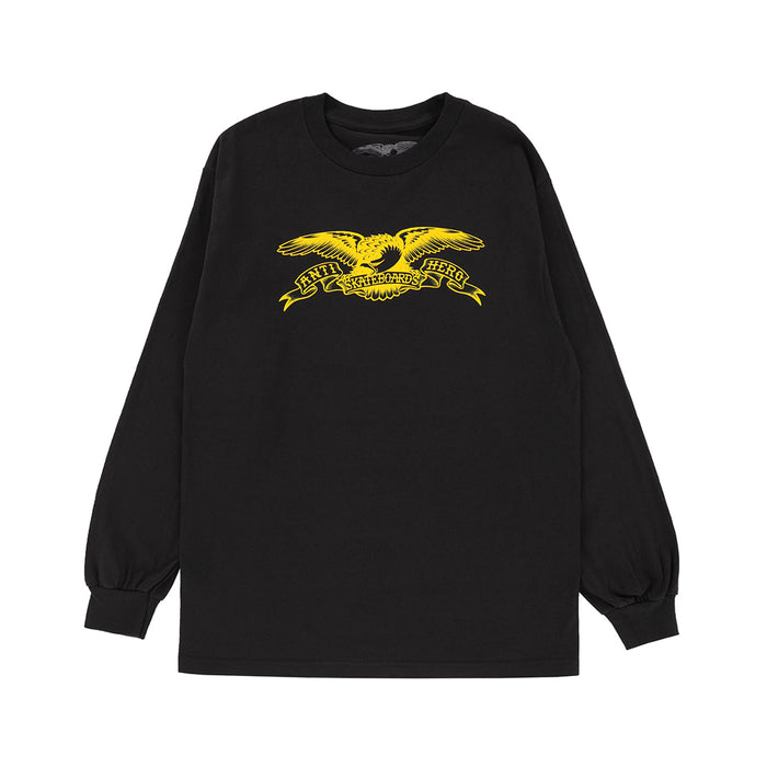 ANTIHERO SKATEBOARDS(アンタイヒーロースケートボード)| BASIC EAGLE L/S T-SHIRT | スノーボード・スケートボードのTACTICS JAPAN