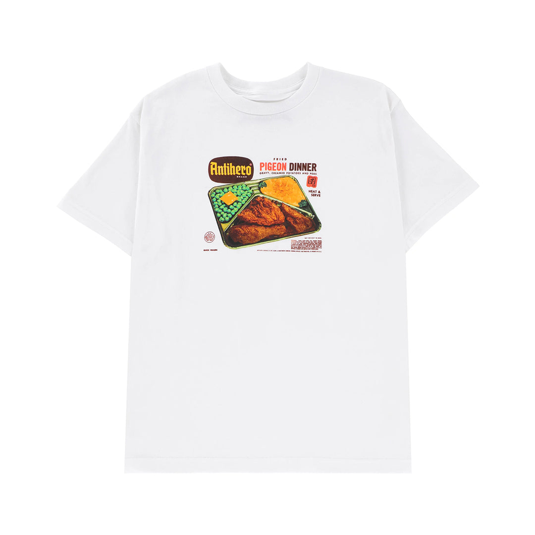 ANTIHERO SKATEBOARDS(アンタイヒーロー スケートボード)| PIGEON DINNER S/S T-SHIRT | スノーボード・スケートボードのTACTICS JAPAN