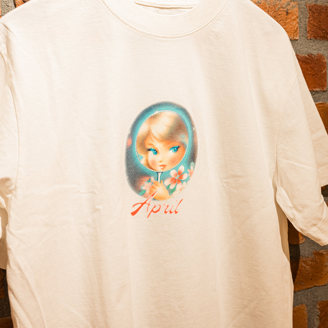 APRIL SKATEBOARDS(エイプリル スケートボード)| VANITY TEE / WHITE | スノーボード・スケートボードのTACTICS JAPAN