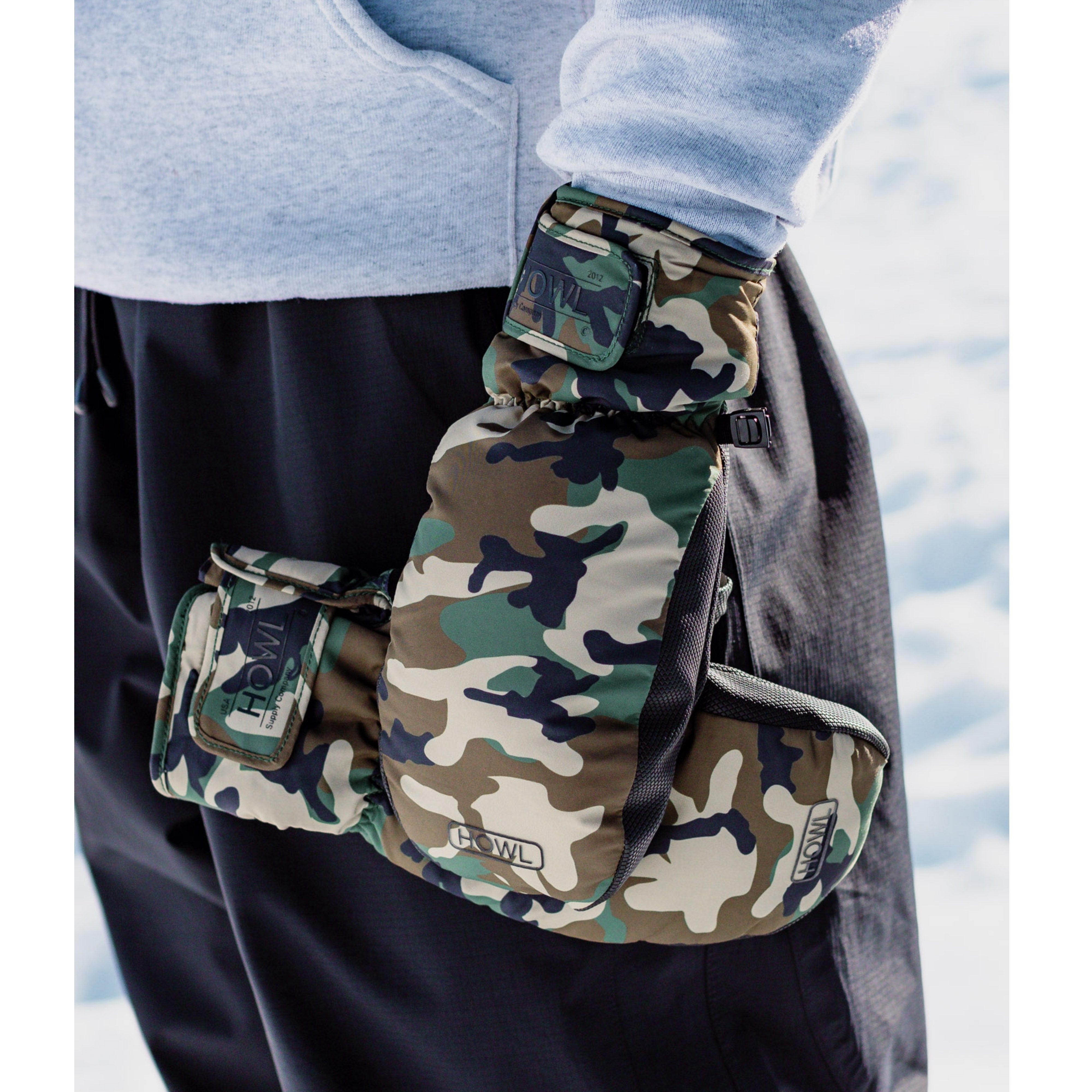 HOWL SUPPLY(ハウル サプライ)| FLYWEIGHT MITT / CAMO | スノーボード・スケートボードのTACTICS JAPAN
