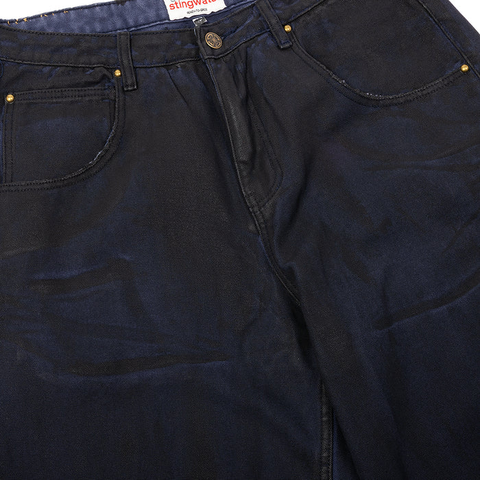 STINGWATER(スティングウォーター)| BIG GROE JEANS / OFF BLACK | スノーボード・スケートボードのTACTICS JAPAN