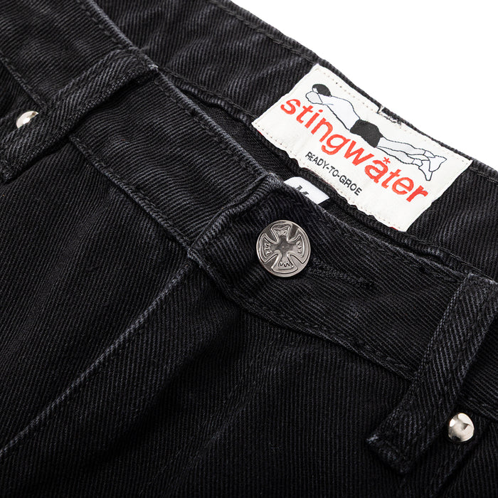 STINGWATER(スティングウォーター)| BIG GROE JEANS / BLACK | スノーボード・スケートボードのTACTICS JAPAN