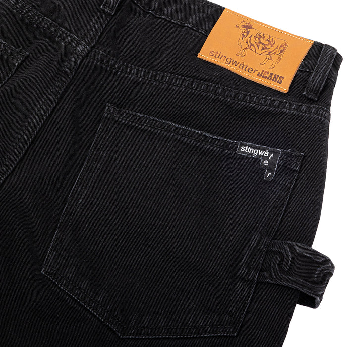 STINGWATER(スティングウォーター)| BIG GROE JEANS / BLACK | スノーボード・スケートボードのTACTICS JAPAN