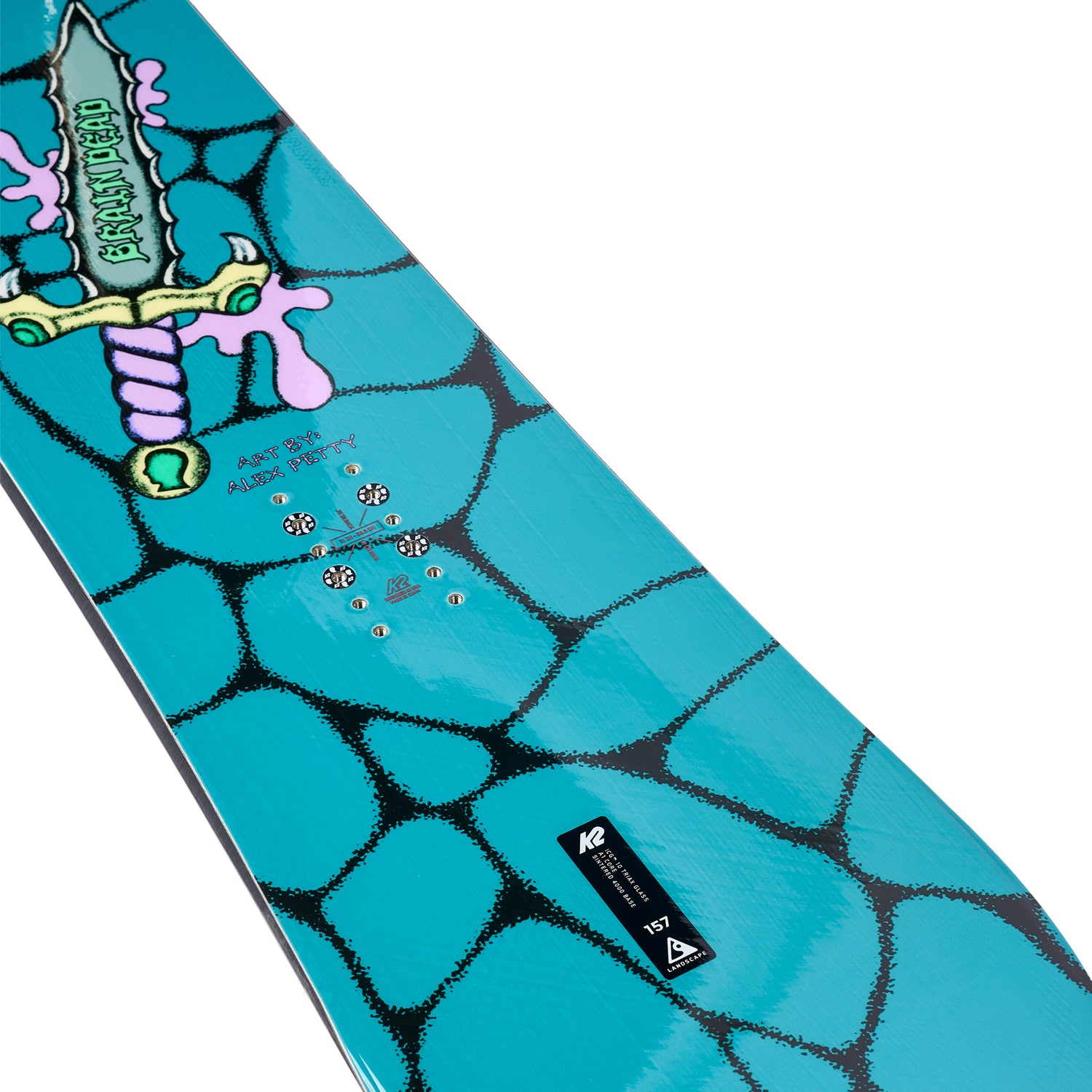 K2 X BRAIN DEAD PASSPORT SNOWBOARD