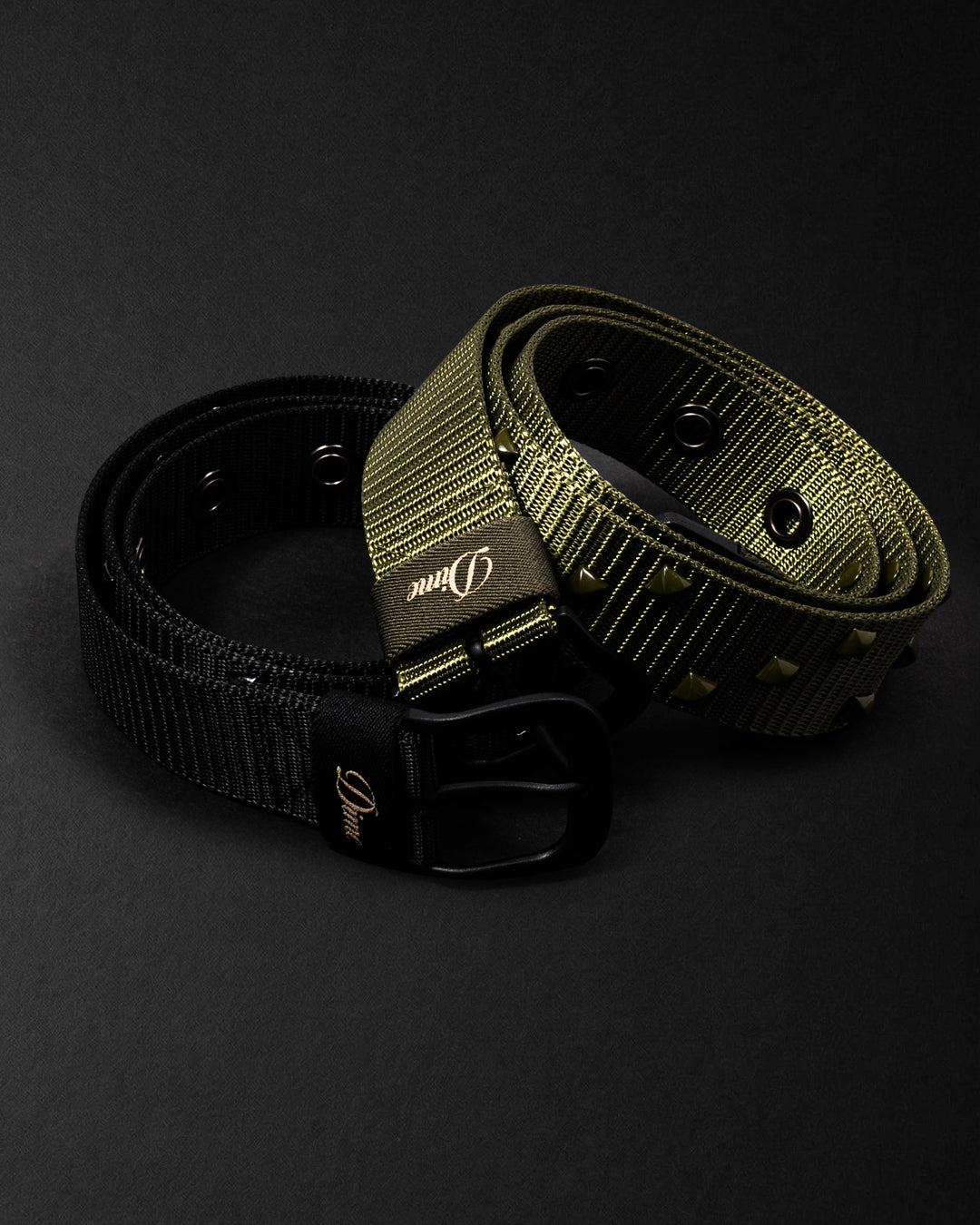 DIME MTL(ダイム モントリオール) | STUDDED BELT / ARMY GREEN | スノーボード・スケートボードのTACTICS JAPAN