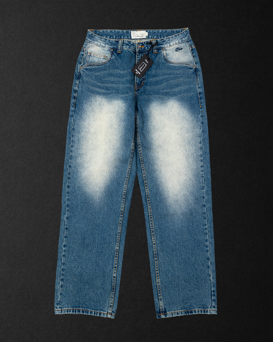 DIME MTL(ダイム モントリオール) | RELAXED DENIM PANTS / SANDBLASTED INDIGO | スノーボード・スケートボードのTACTICS JAPAN
