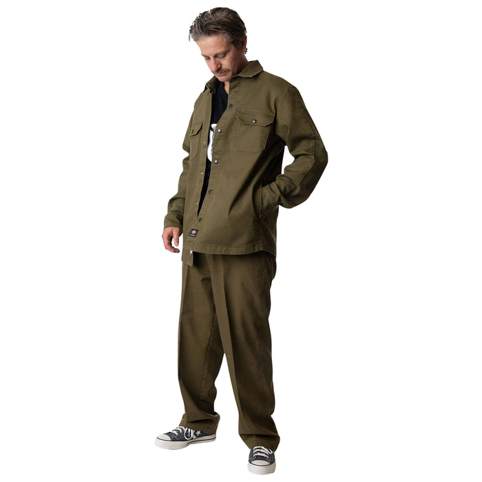DICKIES SKATEBOARDING(ディッキーズ スケートボーディング)| MIKE ANDERSON FLEX TWILL PANTS / DARK OLIVE | スノーボード・スケートボードのTACTICS JAPAN