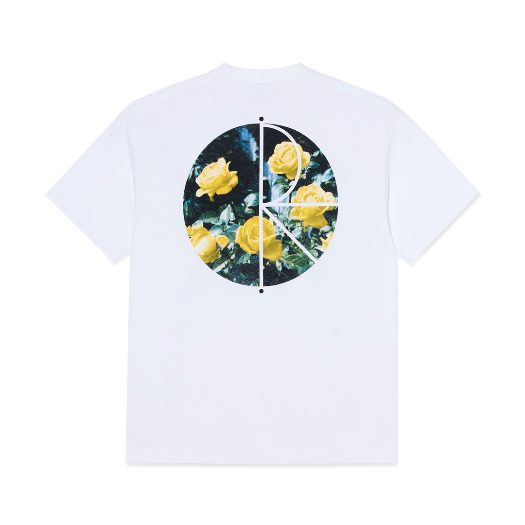 POLAR SKATE CO. (ポーラー スケート カンパニー)| MARTAS ROSES FULL LOGO TEE / WHITE | スノーボード・スケートボードのTACTICS JAPAN